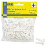 Mega Plaaditooted 5613707, 5x5x22mm, 100tk, plastmass, korduvkasutatavad