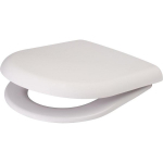 Cersanit WC kaas Merida 693749, 45.8 cm, 36.7 cm, 0.58 cm, valge, plastmass, antibakteriaalne