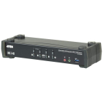 Aten 4-Port USB3.0 4K DisplayPort KVM l&uuml;liti CS1924M-AT-G, 4 x KVM / audio / USB, HDCP &uuml;hilduvus, 4K tugi