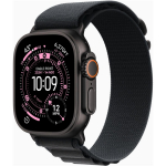 Apple Nutitelefon Ultra 3 MF0X4ET/A, 49mm, 64GB, Aku, GPS, LTE, Bluetooth 5.3, Veekindel 100m, Must titaan, Must Alpine Loop