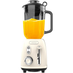 Cecotec Blender Power Black Titanium RetroBeige 3885, 1200 W, 1.5 L, klaasist anum, 4 tera, 2 kiirus, impulsi funktsioon