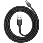 Baseus Kaabel CAMKLF-BG1, 100cm, 2.4A, Micro USB, USB A, hall, kiire laadimine, vastupidav, ei sassi
