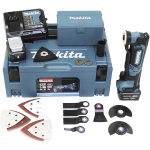 Makita Akutoitelise multifunktsionaalne t&ouml;&ouml;riist TM30DSMJX5, 12V, sinine/must, 2x Li-Ion 4.0Ah aku