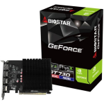 Biostar GT 730 4GB 4xHDMI graafikakaart VN7313TG46, 384 CUDA tuuma, 4 GB GDDR3, 1334 MHz, 4 HDMI, PCIe x8 2.0