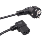 Maclean Toitekaabel nurga all 3 kontaktiga 5M EU MCTV-804, 5m, 220V-250V, kvaliteetne kaabel, CE, RoHS