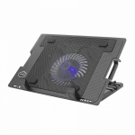 Sbox Jahutuspad CP-12, 17.3", 1 tk, 1200 p/min, 15 dB, 2xUSB, must