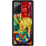 Ikins telefoni&uuml;mbris K4745J, punane, pol&uuml;karbonaat, &uuml;hilduv Samsung Galaxy Note 20, kaamera l&otilde;ige, portide l&otilde;iked