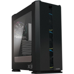 Zalman Arvutikorpus X3 BLACK, ARGB ventilaator x4, Midi Tower, 3x3.5", 4x2.5", 7 laienduse pesa, 9,1 kg