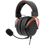 White Shark K&otilde;rvaklapid GORILLA BLACK/RED GH-2341, 2.0, 32&Omega;, 120dB, 2m, eemaldatav mikrofon, 3.5mm