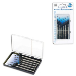Logilink V&auml;ike kruvikeerajate komplekt WZ0022, 6tk, 1x slot kruvikeeraja 1.4 mm, 1x slot kruvikeeraja 2.0 mm