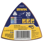 Irwin Liivapaberid nurgas lihvimisseadmetele IW8083209, 92mm, 92mm, 0.2kg, 6 avad, K60, K120, K180, K320