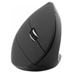 Sbox VM-065W vertikaalne hiir, VM-065, USB 2.0, RF 2.4 GHz, optiline sensor, 800/1200/1600 DPI, 6 nuppu, 2xAAA, must
