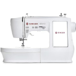 SINGER tikkimis&otilde;mblusmasin SE9155, 230310101, 250 programmi, 150 kujundust, 815 p/min, 7mm, 5mm, USB, valge