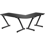 Huzaro Hero 7.0 HZ-Hero 7.0 arvutilaud, nurgaline, 1170mm, 1540mm, 725mm, must, alumiiniumraam, s&uuml;sinikkiust pind, kaablite haldus