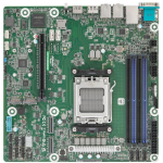 Asrock EPYC4000D4U emaplaat KNOLL3 X300, AM5, micro ATX, 4xDIMM DDR5, 48GB, 2xGbE, IPMI, AST2600