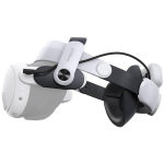 BOBOVR M3 Pro peapael + aku Quest 3/3S jaoks, 5200mAh, 236g, ABS+PC, magnet&uuml;hendus, vahetus ilma v&auml;ljal&uuml;litamiseta