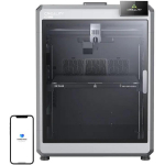 Creality K2 Plus 3D-printer, 350x350x350mm, 0,4mm, 600mm/s, 30 000mm/s&sup2;, 45dB, Wi-Fi, automaatne nivelleerimine, AI-kaamera