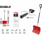 Lumelabidas DIABLO ILDB-R444 PROSPERPLAST