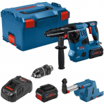 Akupuurvasar GBH 18V-28 CF, 2x8Ah, PC GAL1880 GDE 18V-16 CoM LB; 0611921003 BOSCH