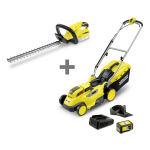 Akuga muruniiduk + hekil&otilde;ikur LMO 18-36 AKUKOMPLEKT + HGE 18-45 AKU 9.791-562.0 KARCHER