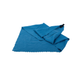 Mini dvielis, BasicNature, R920490, ultrafina mikro&scaron;ķiedra, antibakteriāls, ātri žūsto&scaron;s, 40x40 cm, 20 g, zils