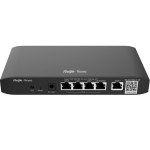 Ruijie RG-EG105G-P-V3 | 5 Pordiga Gigabit Ruuter koos 4&times; PoE+ ja Pilvehalduss&uuml;steemiga &mdash; Must Korpus