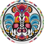 Keermega kaas &Oslash;66 BROWIN 136411, Folk graafika, 10 tk.