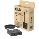 Club3D dokk CSV-2511 USB-C 2-port, 8K, 10Gbps, 5V toite, 4 USB-C porti