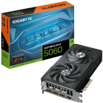 Graphics Card|GIGABYTE|NVIDIA GeForce RTX 5060|8 GB|GDDR7|128 bit|PCIE 5.0 16x|GPU 2550 MHz|Dual Slot Fansink|GV-N5060EAGLEOC-8GD