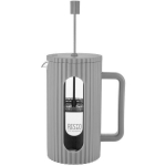 Resto French Press 90533, 1 L, hall, borosilikaatklaas, roostevaba terasfilter, plastkatte, ergonoomne k&auml;epide
