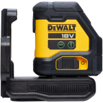 Dewalt Ristjoone Roheline Kiire Laser DCLE34021N-XJ, 50m t&ouml;&ouml;ulatus, t&auml;psus +/- 3mm, IP54, 2 joont
