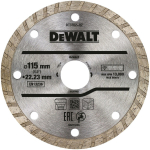 Dewalt L&otilde;ikeketas DT3702-QZ 115mm x 22.23mm x 2.1mm Turbo, M&ouml;rt, 7.0mm segmentide k&otilde;rgus, 1.0 j&otilde;udlustase