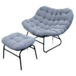 Besk Aia puhketool 9138441, 1 koht, metallraam, pol&uuml;estrist kangas 220 g/m&sup2;, padjad 17 cm, 14 cm