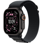 Apple Watch Ultra 3 nutikell MF0V4ET/A, 49mm, 64GB, aku, 5G, GPS, Bluetooth 5.3, veekindel 100m, must titaan, Alpine Loop