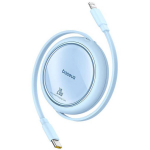 Baseus Free2Pull USB-C iP 20W P10364501311-00, 100cm, 20W, kuni 480 Mbps, toitekaabel