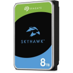 Seagate SkyHawk sisemine k&otilde;vaketas ST8000VX010, 8 TB, 256 MB, 3.5", Serial ATA III, 6 Gbit/s, 180 MiB/s, 64 kaamera toetust