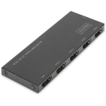 Digitus HDMI jagaja DS-45323, 4K/60Hz, 18 Gbps, 4 v&auml;ljundit, Micro USB toide, ESD kaitse
