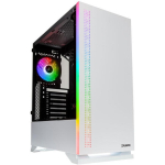 Zalman Arvutikorpus S5 WHITE, 2x3,5", 6x2,5", 7 laiendusslotti, 1x120mm ventilaator, RGB valgustus