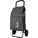 Jata Ostukott ratastega HCAR2564, 40L, 30kg, hall, tekstiil, teras, 2 ratast, reguleeritavad rihmad