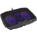 White Shark Jahutuspad ICE WARRIOR, 860 g, 21 dB, 2 ventilaatorit, 1500 p/min, USB, 17.3"