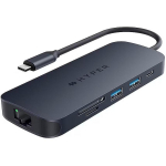 HyperDrive Next 8 pordi USB-C dokk HD4004GL, 140W, 1xRJ-45, 1xHDMI