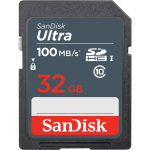 SanDisk Ultra SDXC m&auml;lukaart SDSDUNR-256G-GN3IN, 256GB, 100MB/s, UHS-I, U1, V10, Class 10, l&ouml;&ouml;gikindel, veekindel