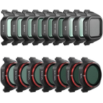 Freewell FW-MN5-MEGA filtrite komplekt DJI Mini 5 Pro, 16 filtrit, ND16-ND1000, ND/PL, LPR, Glow Mist, CPL, UV, kaitsekarp