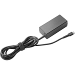 HP 45W USB-C vahelduvvoolu adapter N8N14AA, 45W, 15V, 3A, USB-C, must, siseruum