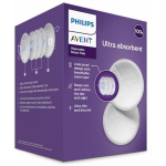 Philips Avent &uuml;hekordsed rinnahoidja sissepandavad padid SCF254/13, 100 tk, 130x2 mm, eriti imavad, lekkekindlad, hingavad