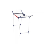 Leifheit Pegasus 180 Solid Plus vabaltseisev kokkuvolditav pesukuivati 18 m kuivatusliin 87 &times; 157 &times; 66 cm valge-sinine