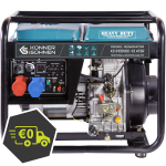 Diiselgeneraator 6000/7000W, 230; 400V EURO V KS 9100HDE-1/3 ATSR KONNER & SOHNEN