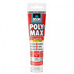 Liim-hermeetik PolyMax Crystal 115ml 6300557 BISON