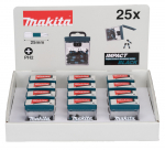 Kruvikeeraja otsikud, PH2X25mm, 25 tk. IMACT BLACK (12)