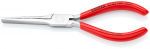 Dūka knaibles, KNIPEX, 33 03 160, 9 mm platas, hromētas, plastmasas rokturi